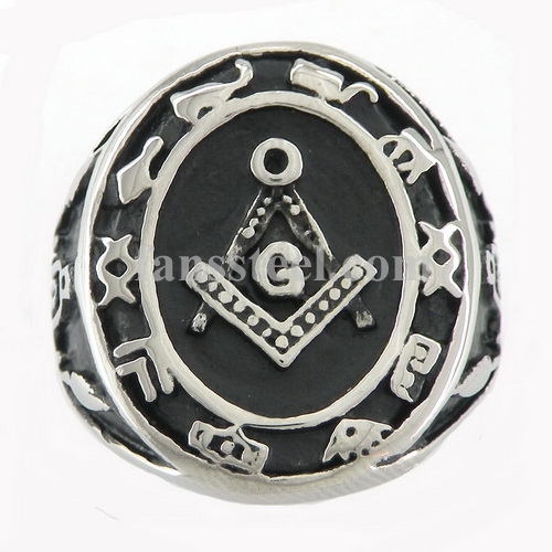 FSR09W73 Master Mason masonic ring